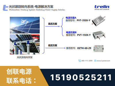 鞍山-光伏跟踪转向系统-电源解决方案